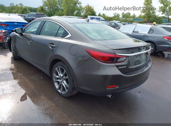 JM1GL1W5XH1118349 2017 MAZDA 6 Brown Հետևի ձախ
