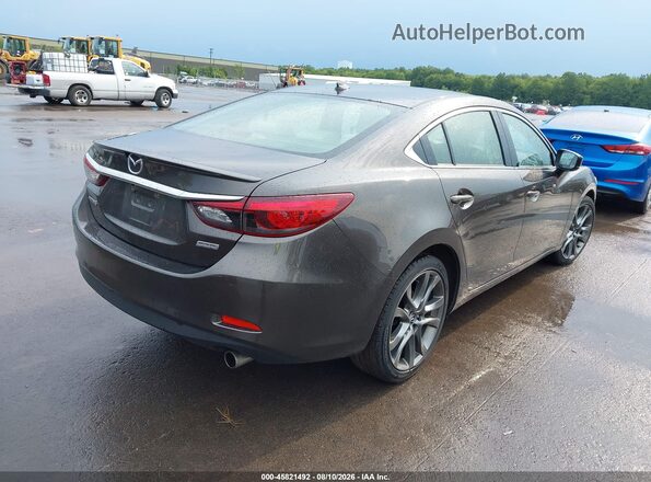 JM1GL1W5XH1118349 2017 MAZDA 6 Brown Հետևի աջ