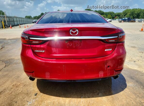 JM1GL1WY0J1308158 2018 MAZDA 6 Red Rear view