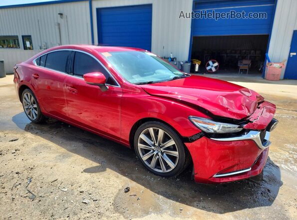 JM1GL1WY0J1308158 2018 MAZDA 6 Red Front right