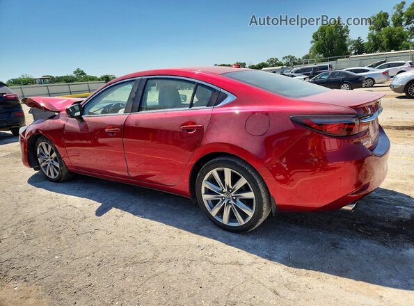 JM1GL1WY4J1328753 2018 MAZDA 6 Red უკანა მარცხენა