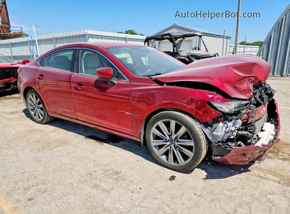JM1GL1WY4J1328753 2018 MAZDA 6 Red წინა მარჯვენა