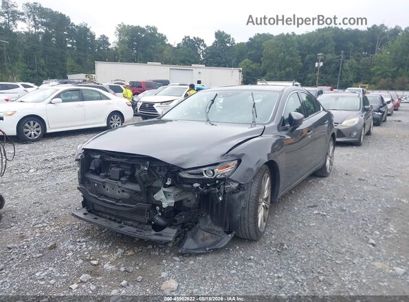 JM1GL1WY6L1526320 2020 MAZDA 6 Серый Передняя левая четверть