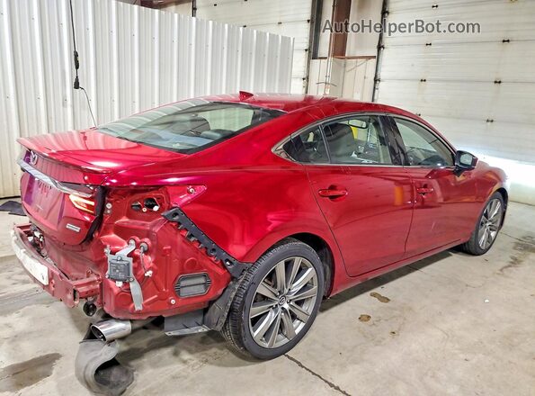 JM1GL1WY7J1334997 2018 MAZDA 6 Red უკანა მარჯვენა