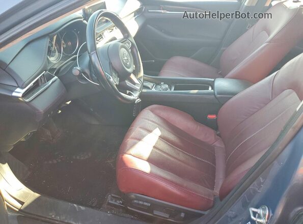 JM1GL1WY8M1610110 2021 MAZDA 6 Gray Սալոնի դիմացի տեսք