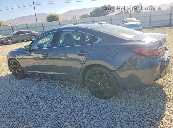 JM1GL1WY9M1610391 2021 MAZDA 6 Gray Rear left