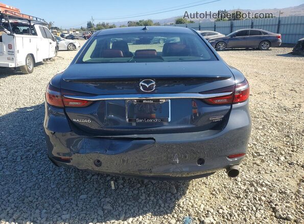 JM1GL1WY9M1610391 2021 MAZDA 6 Gray Rear view