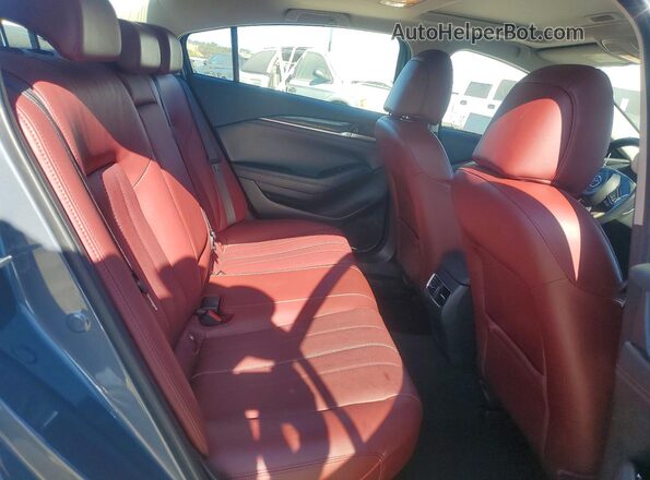 JM1GL1WY9M1610391 2021 MAZDA 6 Gray Rear seats view