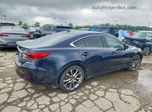 JM1GL1X51H1143641 2017 MAZDA 6 Blue Trasero derecho