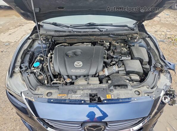 JM1GL1X51H1143641 2017 MAZDA 6 Blue Vista interior trasera