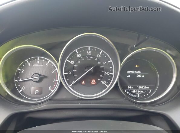 JM1GL1X52H1109630 2017 MAZDA 6 Коричневый Вид задних сидений