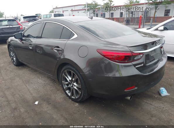 JM1GL1X52H1109630 2017 MAZDA 6 Коричневый Задняя левая четверть