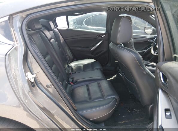 JM1GL1X55H1112246 2017 MAZDA 6 Gray Widok naklejki z numerem VIN