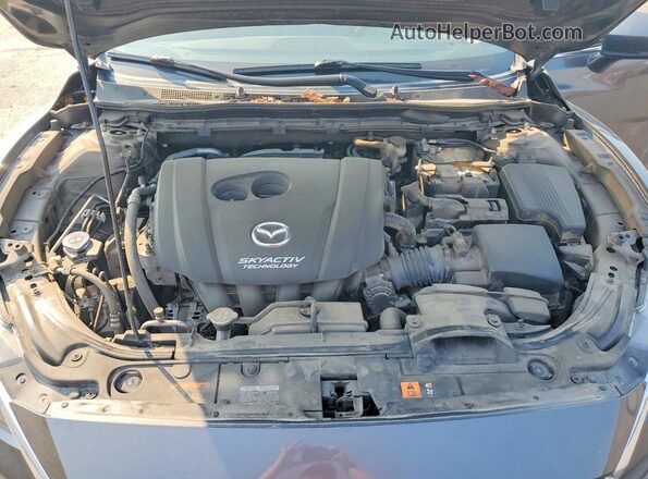 JM1GL1X56H1145692 2017 MAZDA 6 Charcoal Вид задньої частини салону