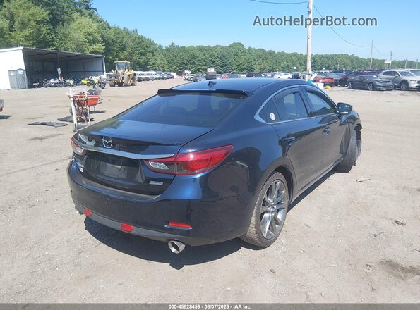 JM1GL1X56H1152688 2017 MAZDA 6 Blue Tył prawy