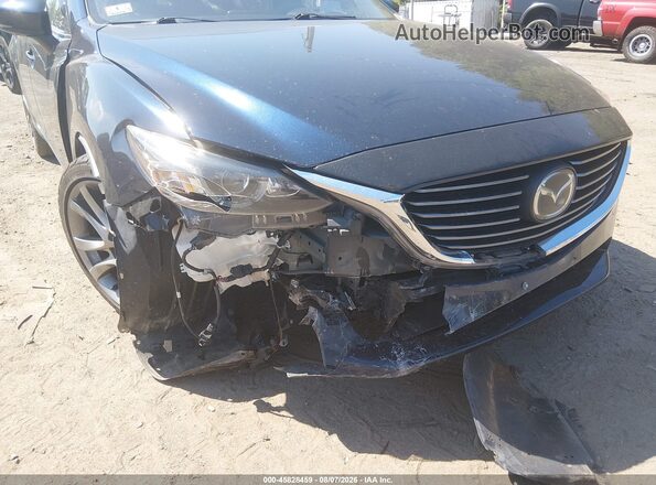 JM1GL1X56H1152688 2017 MAZDA 6 Blue Widok z przodu