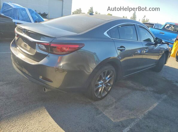 JM1GL1X57H1153784 2017 MAZDA 6 Charcoal Tył prawy