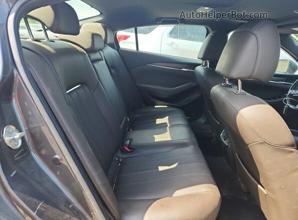 JM1GL1XY7J1315669 2018 MAZDA 6 Gray უკანა სავარძლების ხედი