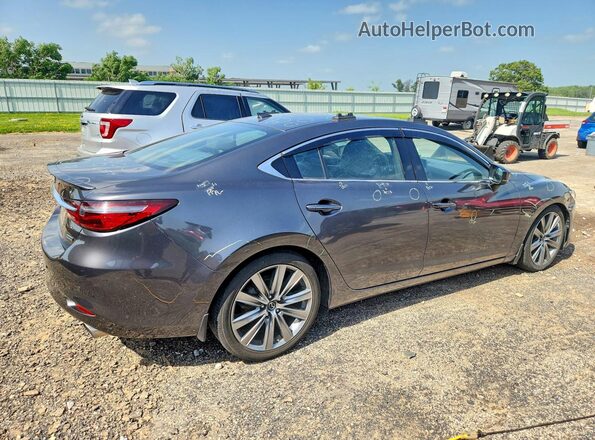 JM1GL1XY7J1315669 2018 MAZDA 6 Gray უკანა მარჯვენა