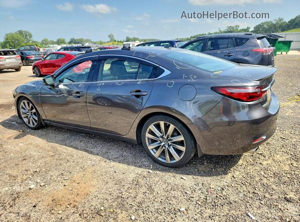 JM1GL1XY7J1315669 2018 MAZDA 6 Gray უკანა მარცხენა