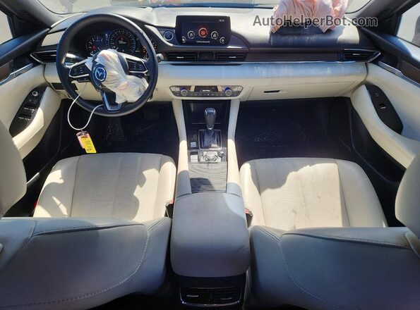 JM1GL1XY8L1514037 2020 MAZDA 6 Charcoal Dashboard view