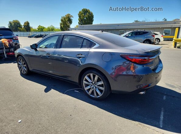 JM1GL1XY8L1514037 2020 MAZDA 6 Charcoal Rear left