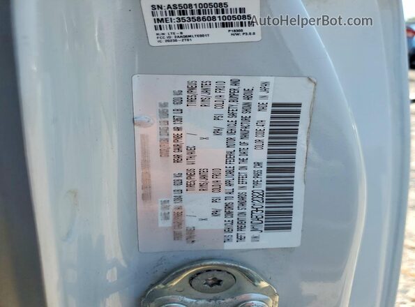 JM1NDAB73H0120820 2017 MAZDA MX-5 Silver Widok naklejki z numerem VIN