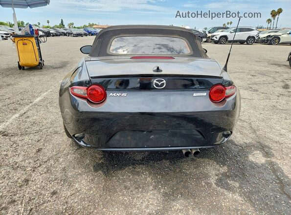 JM1NDAC72G0116576 2016 MAZDA MX-5 Black Rear view