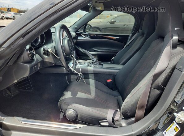 JM1NDAC72G0116576 2016 MAZDA MX-5 Black Front interior view