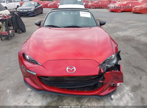 JM1NDAC76G0114152 2016 MAZDA MX-5 MIATA Red ხელსაწყოთა პანელის ხედი