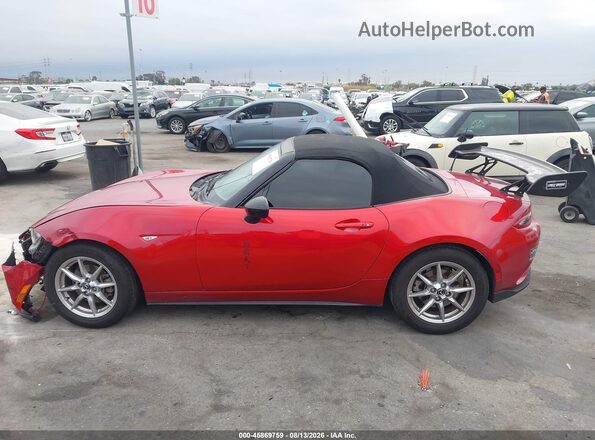 JM1NDAC76G0114152 2016 MAZDA MX-5 MIATA Red სალონის 360-გრადუსიანი ხედი