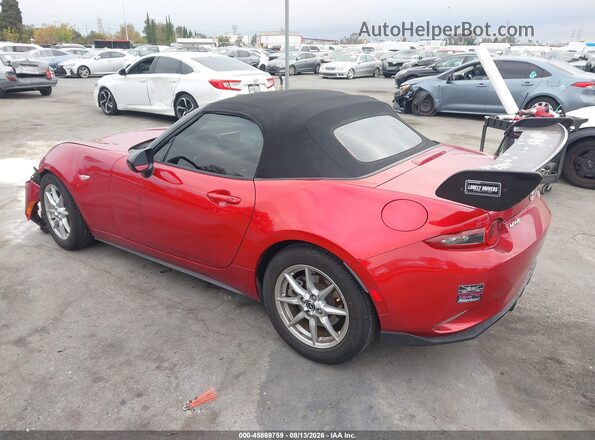 JM1NDAC76G0114152 2016 MAZDA MX-5 MIATA Red უკანა მარცხენა
