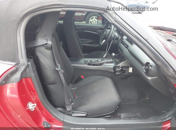 JM1NDAC76G0114152 2016 MAZDA MX-5 MIATA Red წინა სალონის ხედი