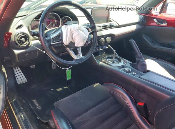 JM1NDAC76K0300542 2019 MAZDA MX-5 Red Widok deski rozdzielczej