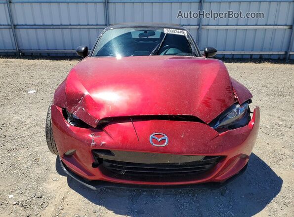 JM1NDAC76K0300542 2019 MAZDA MX-5 Red Widok z przodu
