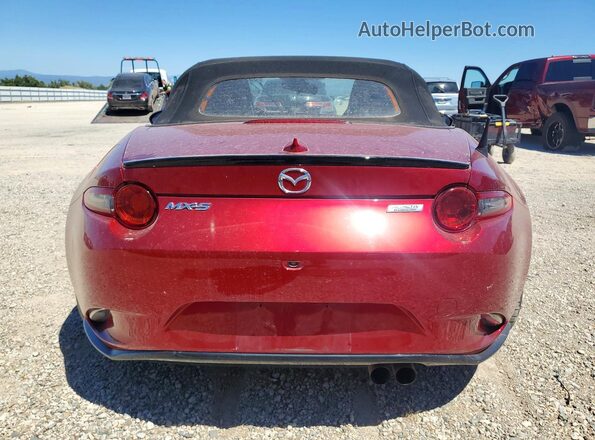 JM1NDAC76K0300542 2019 MAZDA MX-5 Red Widok z tyłu