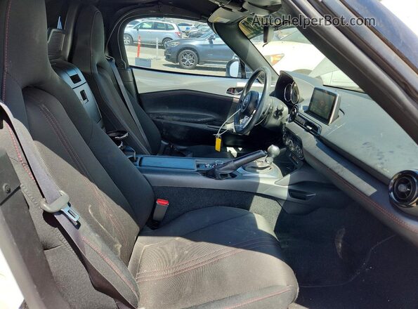 JM1NDAC77G0117562 2016 MAZDA MX-5 Белый Вид задних сидений