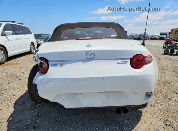 JM1NDAC77G0117562 2016 MAZDA MX-5 Белый Вид сзади