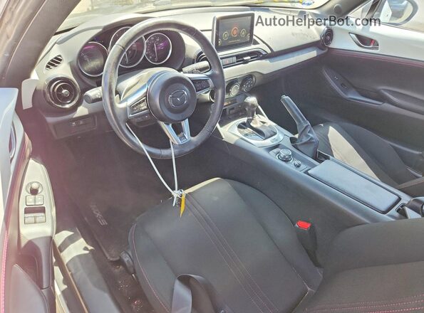 JM1NDAC77G0117562 2016 MAZDA MX-5 Белый Вид панели приборов