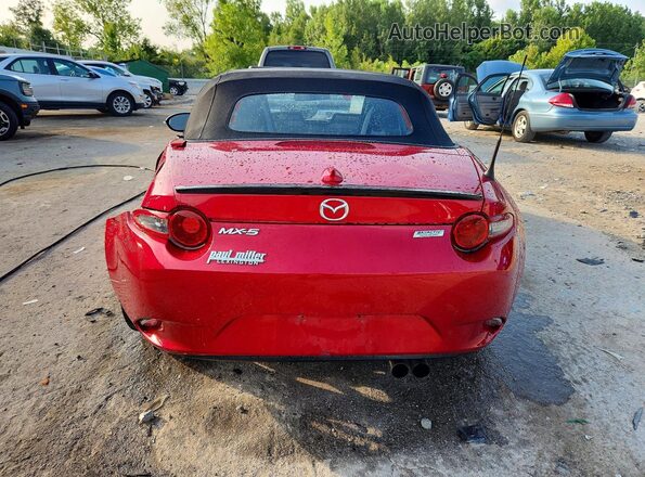 JM1NDAC78G0111916 2016 MAZDA MX-5 Red Widok z tyłu