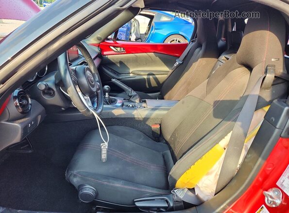JM1NDAC78G0111916 2016 MAZDA MX-5 Red Widok wnętrza z przodu