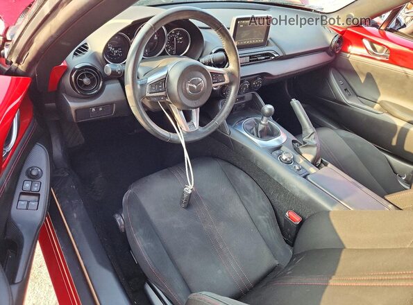JM1NDAC78G0111916 2016 MAZDA MX-5 Red Widok deski rozdzielczej