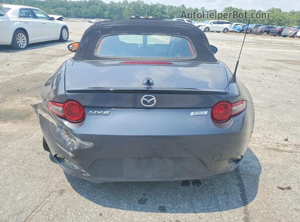 JM1NDAC79G0105364 2016 MAZDA MX-5 Gray Widok z tyłu