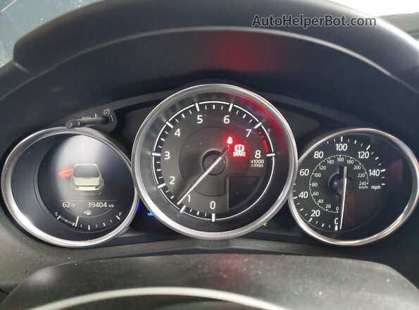 JM1NDAD71M0450656 2021 MAZDA MX-5 Blue Widok zestawu wskaźników
