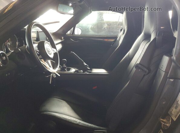 JM1NDAD71M0450656 2021 MAZDA MX-5 Blue Widok wnętrza z przodu