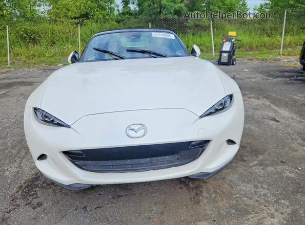 JM1NDAD71T0702663 2026 MAZDA MX-5 White Widok z przodu