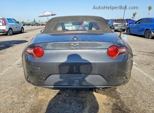 JM1NDAD72G0101946 2016 MAZDA MX-5 Charcoal Widok z tyłu
