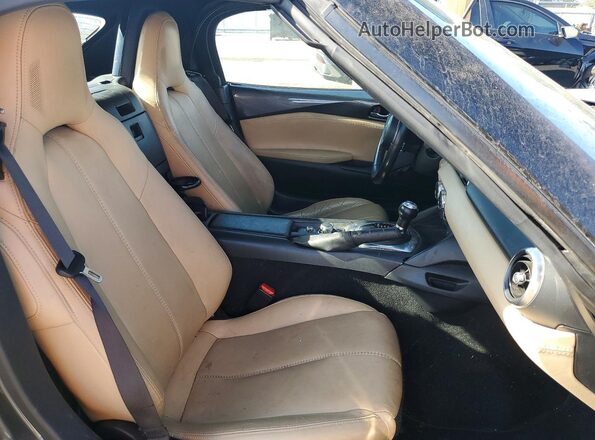 JM1NDAD72G0101946 2016 MAZDA MX-5 Charcoal Widok tylnych siedzeń