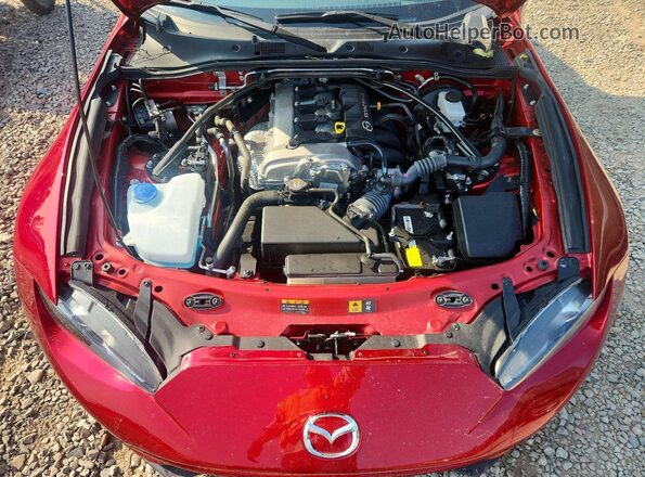 JM1NDAD73R0604730 2024 MAZDA MX-5 Red Widok wnętrza z tyłu