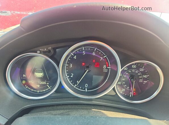 JM1NDAD73R0604730 2024 MAZDA MX-5 Red Widok zestawu wskaźników